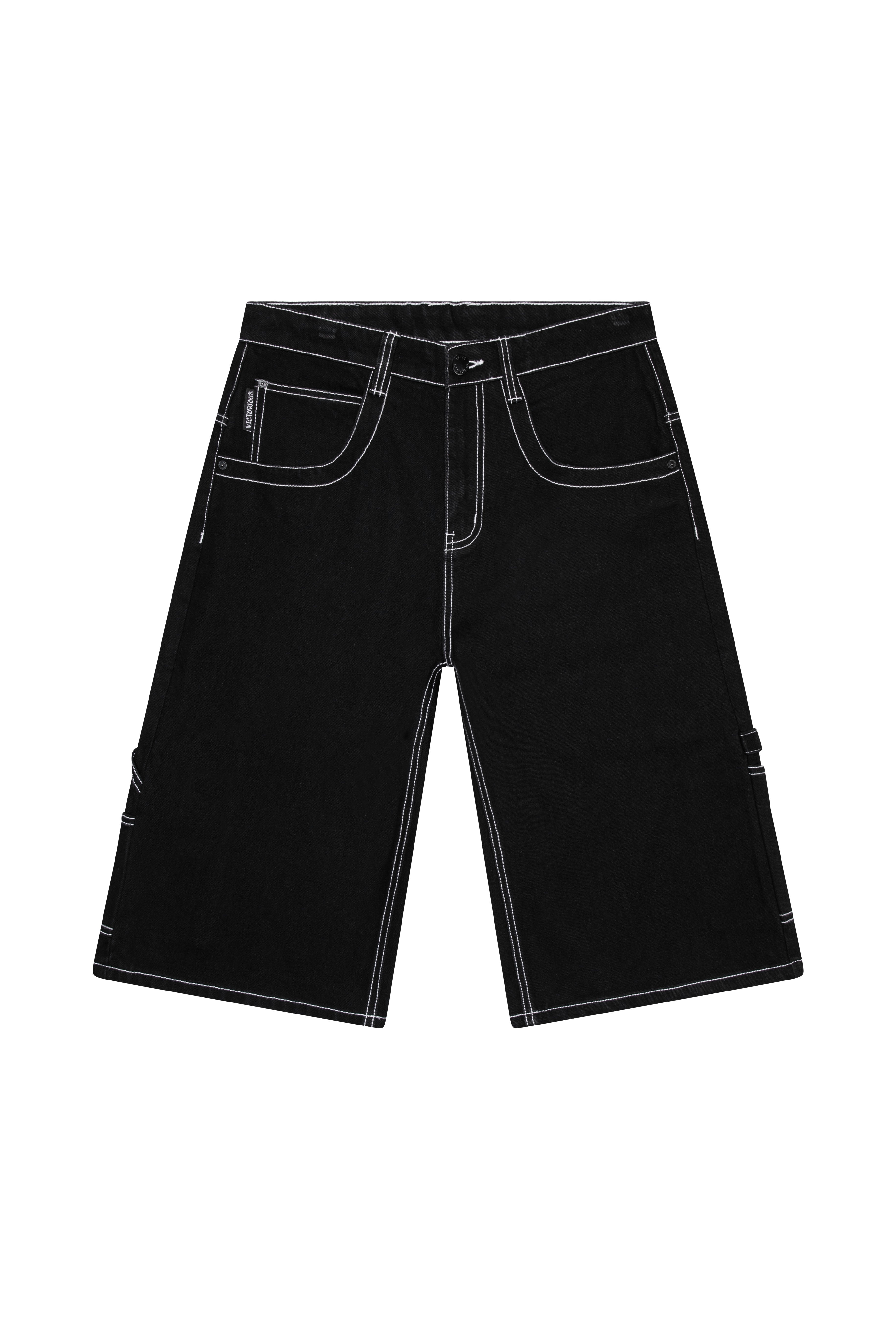 Ultra Baggy Carpenter Denim Jorts for Men | VICTORIOUS – VICTORIOUSUSA