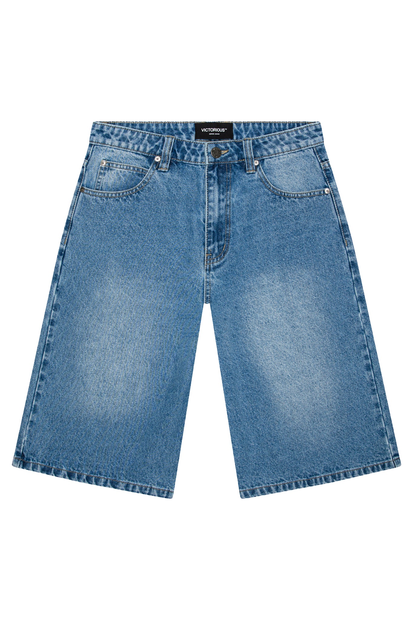 Baggy Fit Denim Shorts
