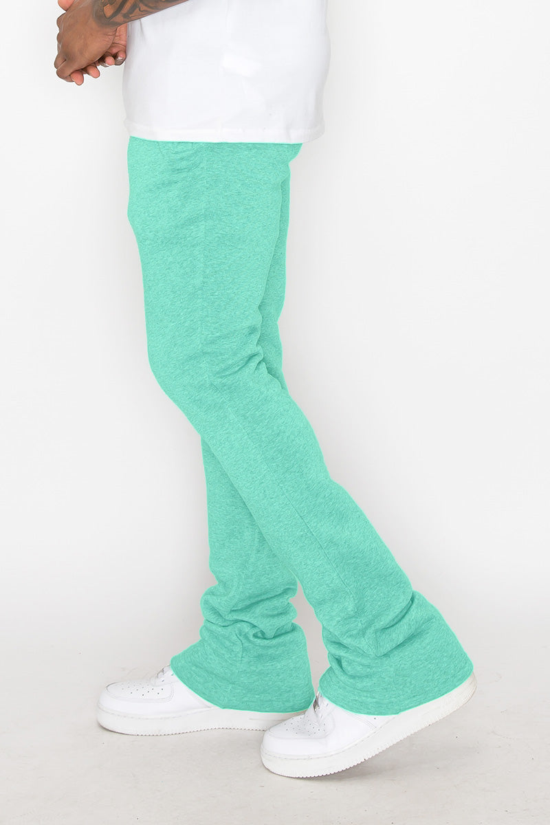 Flare Stacked fleece pants