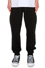 Premium Garment Washed Cargo Jogger
