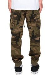 Premium Garment Washed Cargo Jogger