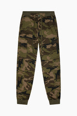 Premium Garment Washed Cargo Jogger