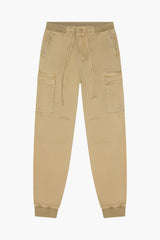 Premium Garment Washed Cargo Jogger