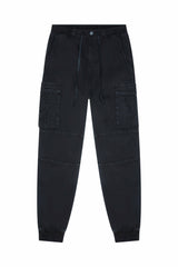 Premium Garment Washed Cargo Jogger