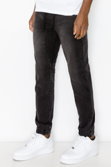 Essential Denim Jogger Pants