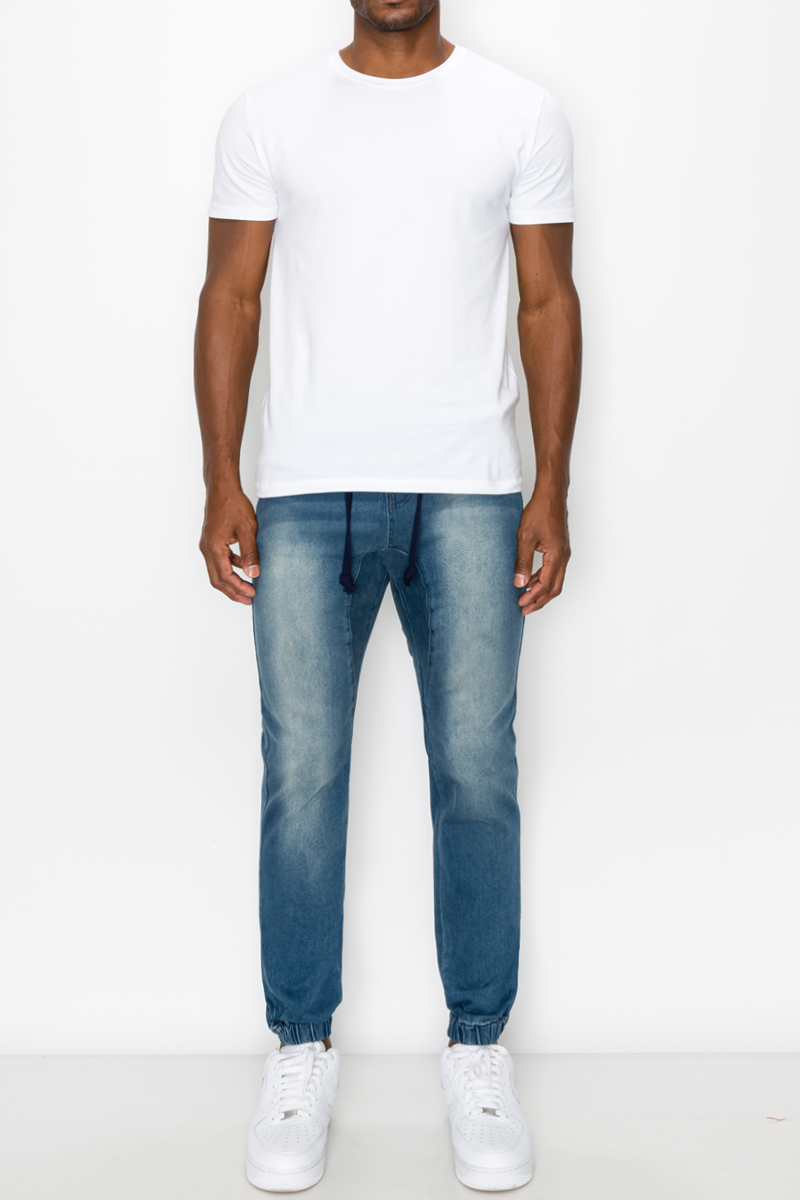 Men's Essential Denim Jogger | VICTORIOUS – VICTORIOUSUSA