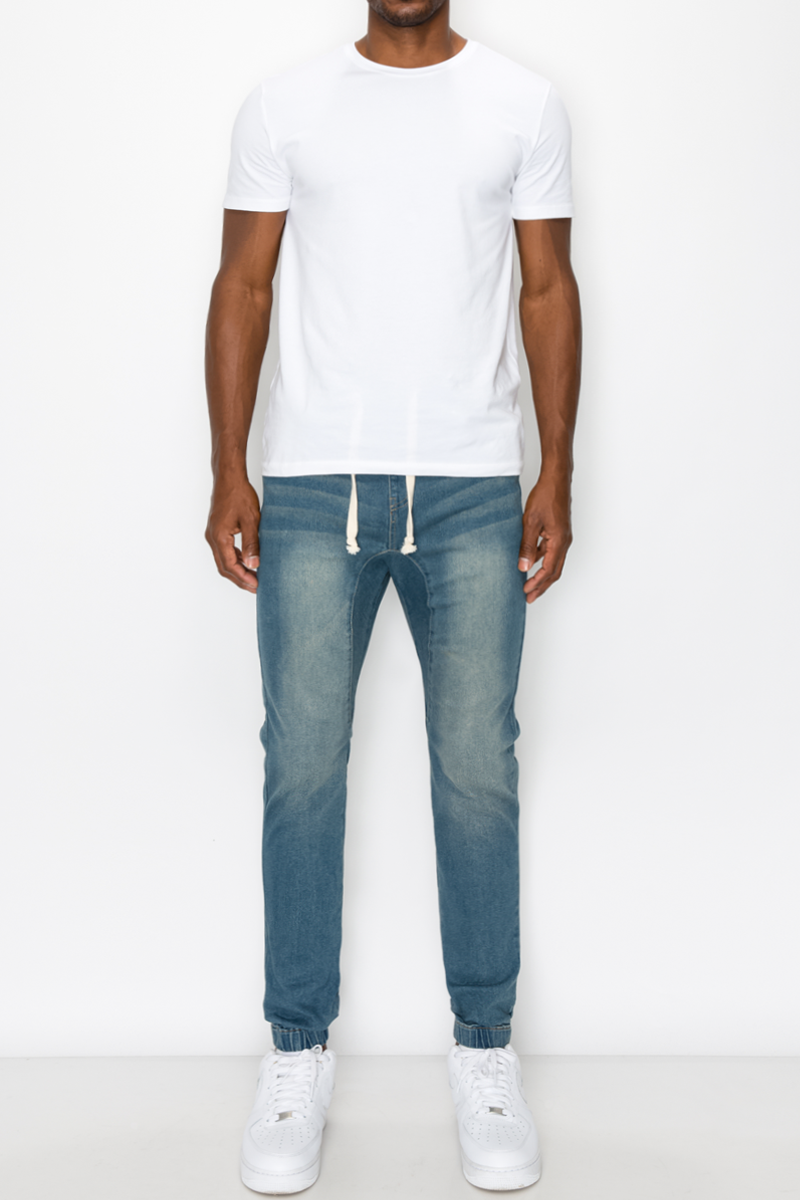 Men's Essential Denim Jogger | VICTORIOUS – VICTORIOUSUSA