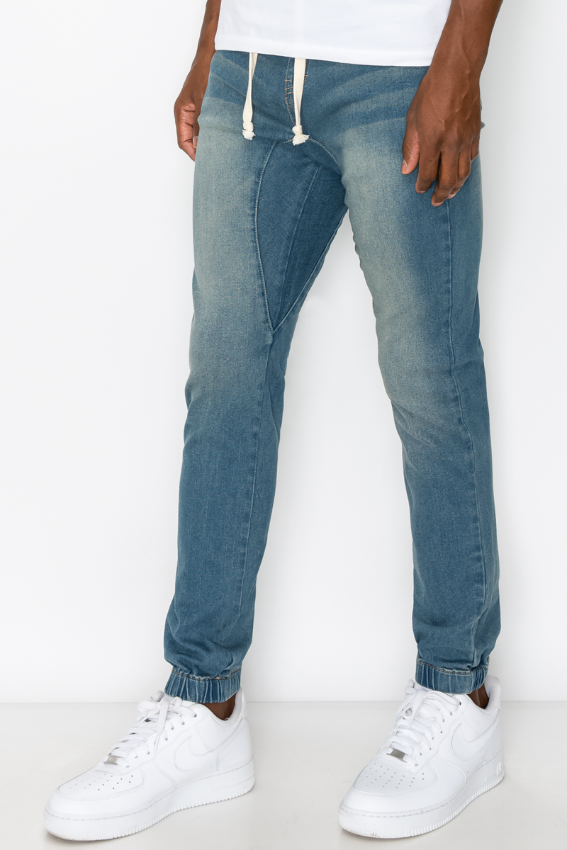 Men's Essential Denim Jogger | VICTORIOUS – VICTORIOUSUSA