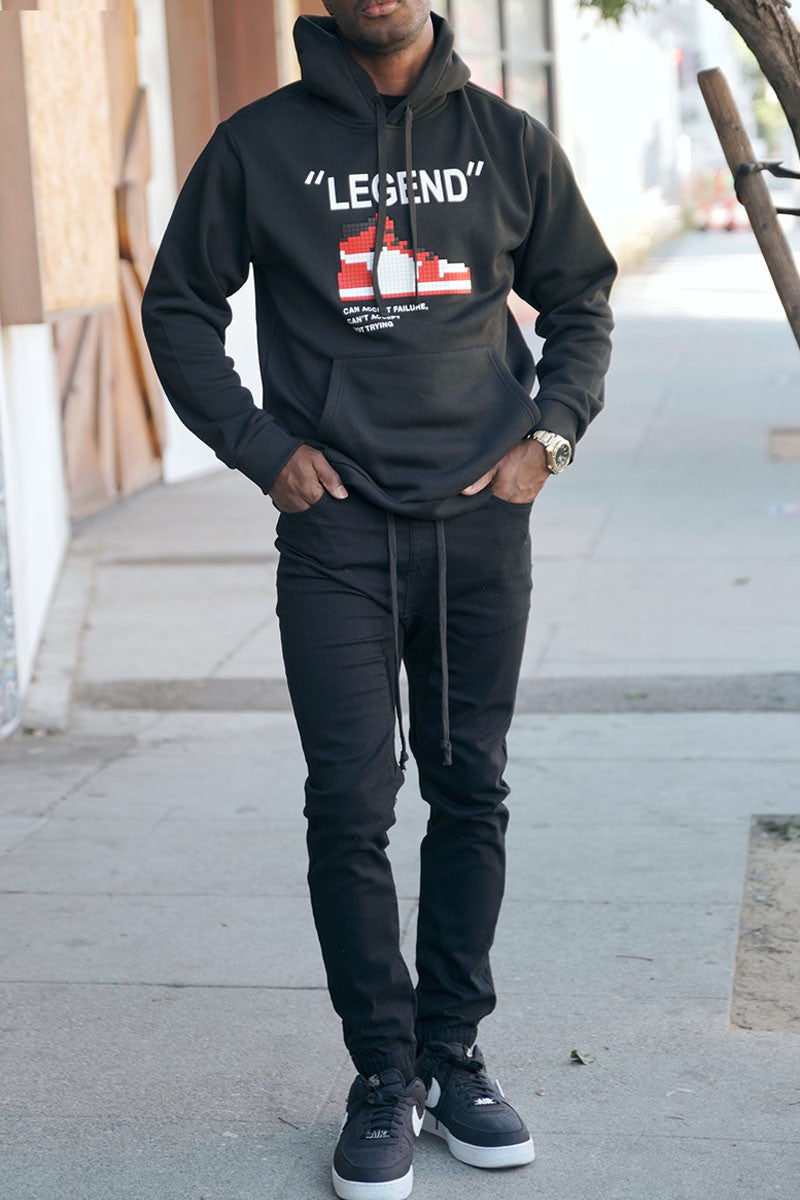 LEGEND PIXEL SHOE FLEECE PULLOVER