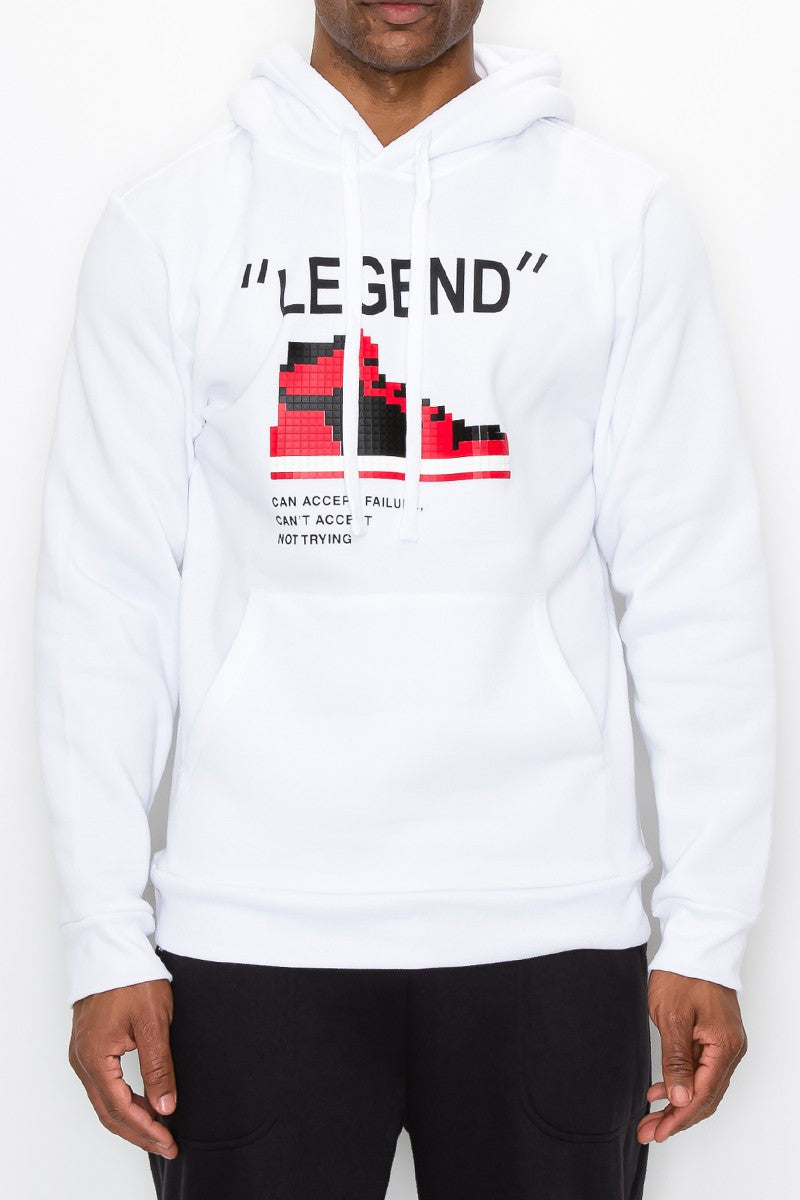 LEGEND PIXEL SHOE FLEECE PULLOVER
