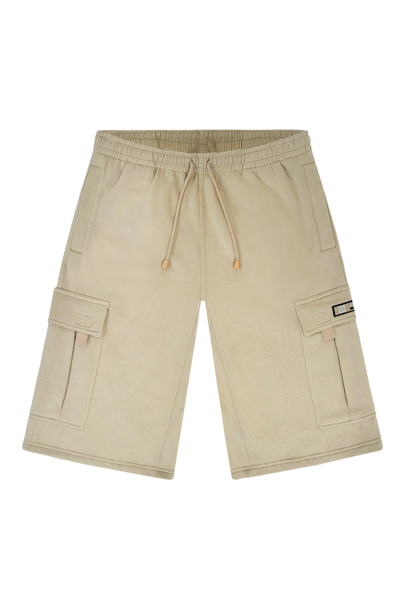 Baggy Fit Cargo Fleece Shorts