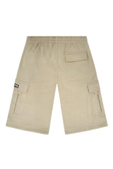 RESTRICT Baggy Fit Cargo Fleece Shorts