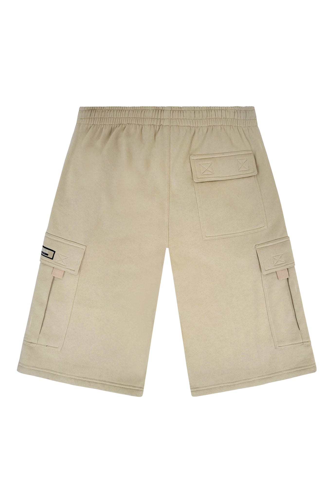 Baggy Fit Cargo Fleece Shorts