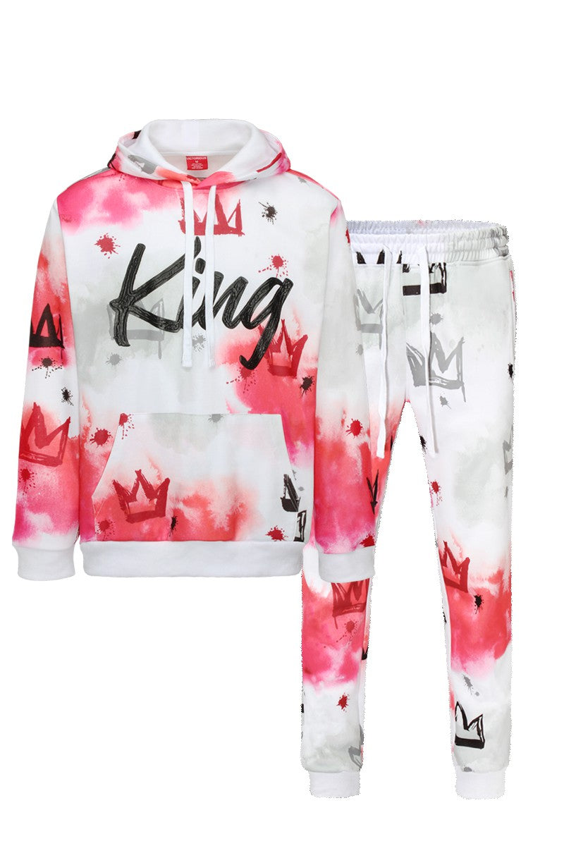 Paint Splatter King Fleece Sets