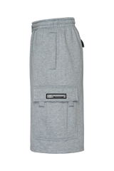 RESTRICT Baggy Fit Cargo Fleece Shorts