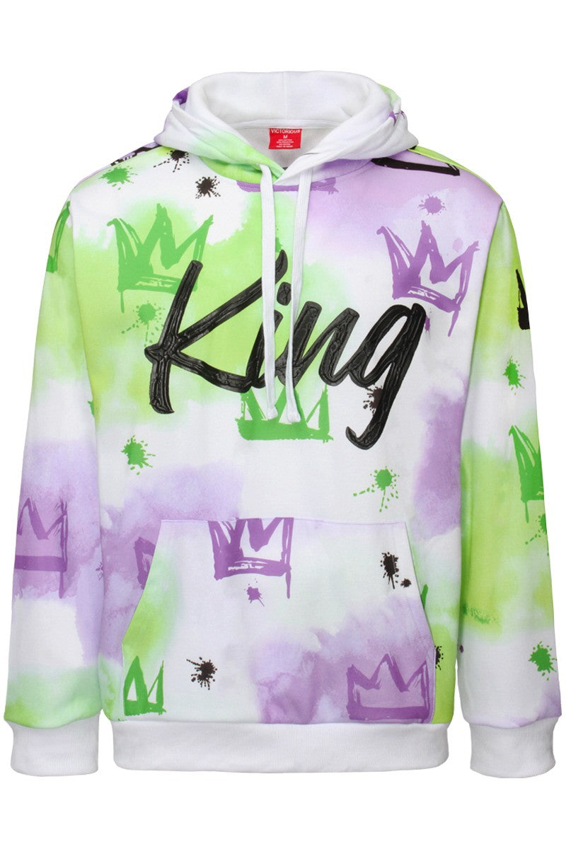 Paint Splatter King Fleece Sets