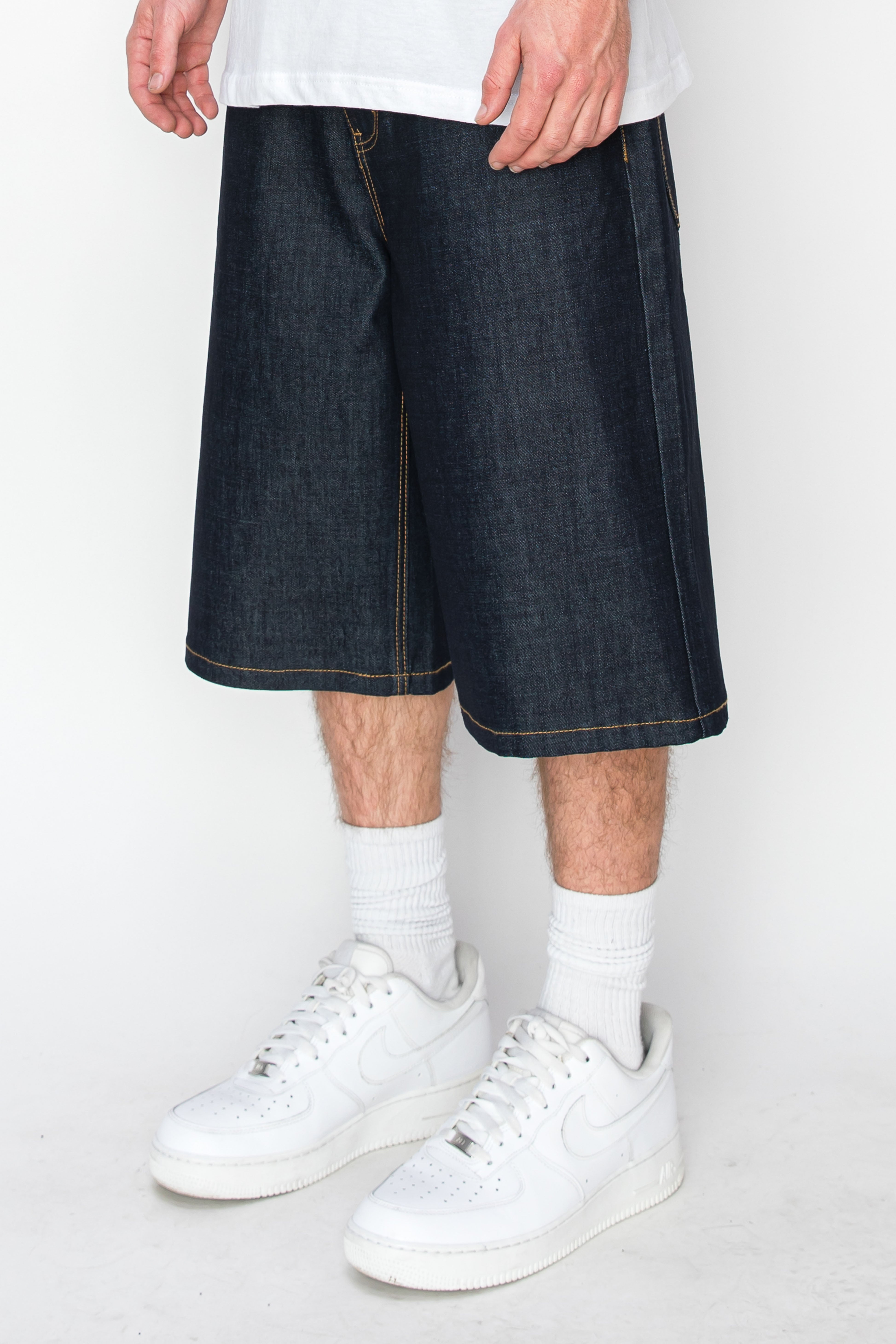 【正規品】Rigid Baggy Selvedge Denim Short Supreme Rigid Baggy Selvedge Denim Short (SS24) - $168
