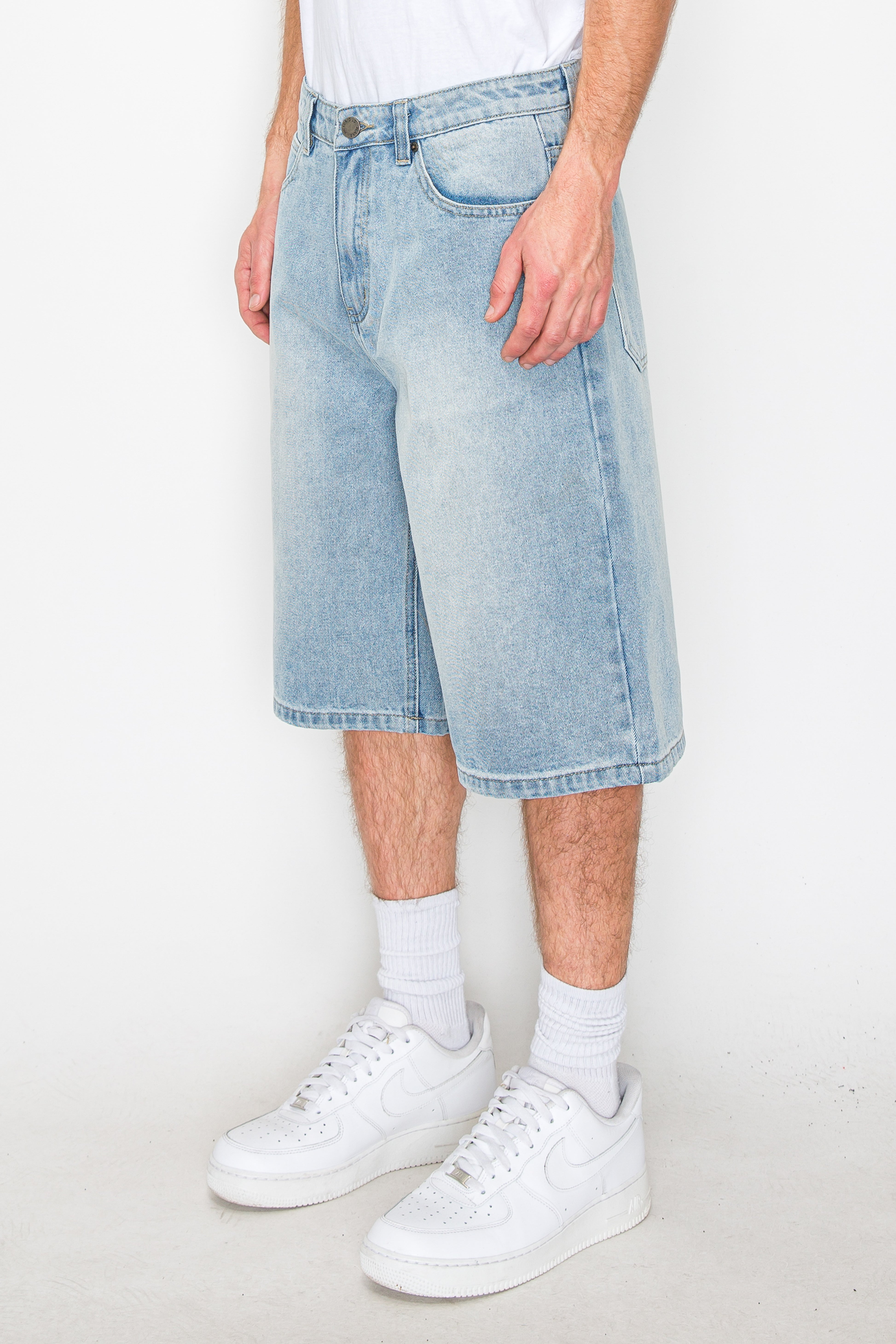 LFYT 5 POCKET DENIM SHORTS BAGGIE FIT LS231302