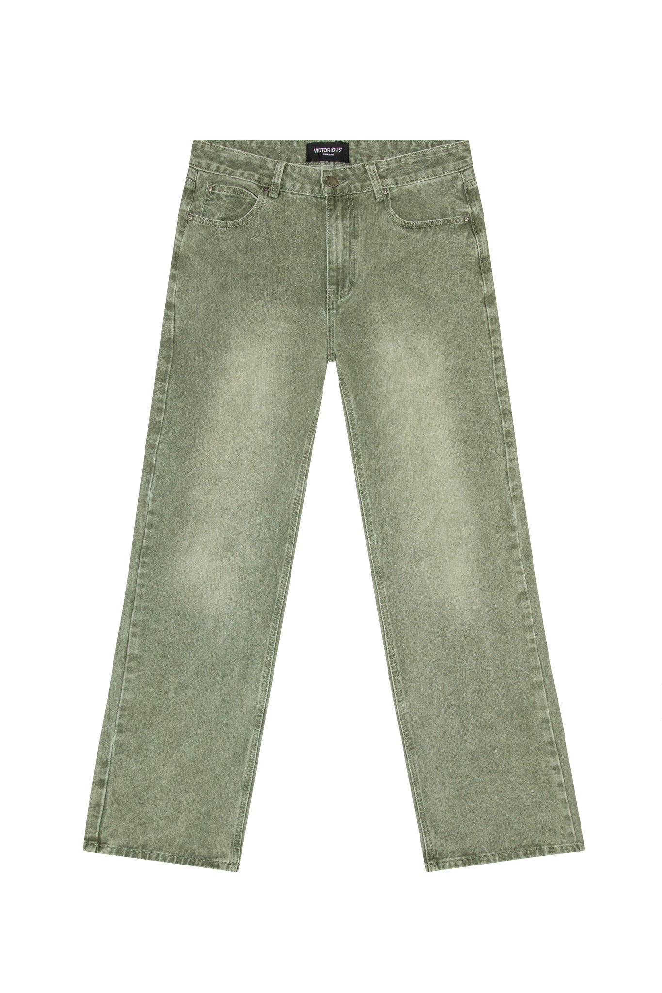 【COLOR iN ID】Root wide stud denim VICTORIOUS 13oz Heritage Baggy Denim – Modern Fit in 8