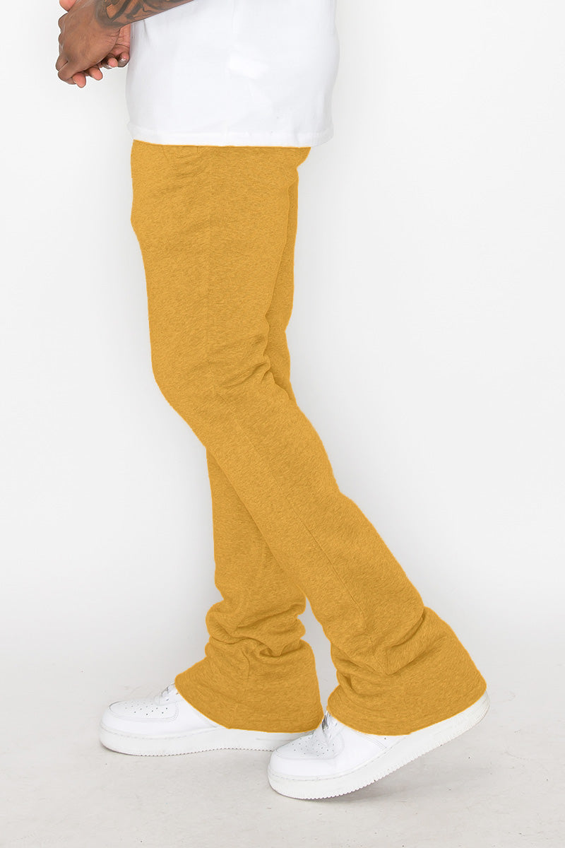 Flare Stacked fleece pants