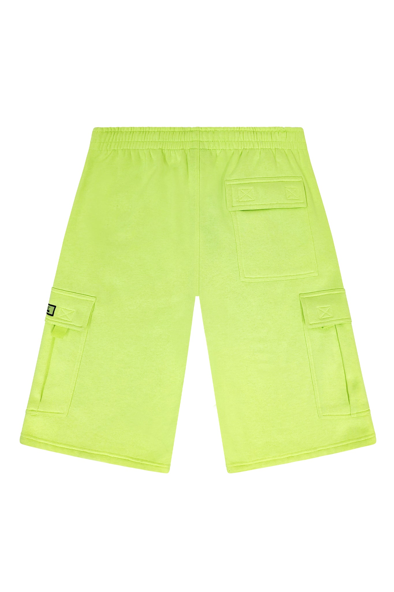 Baggy Fit Cargo Fleece Shorts