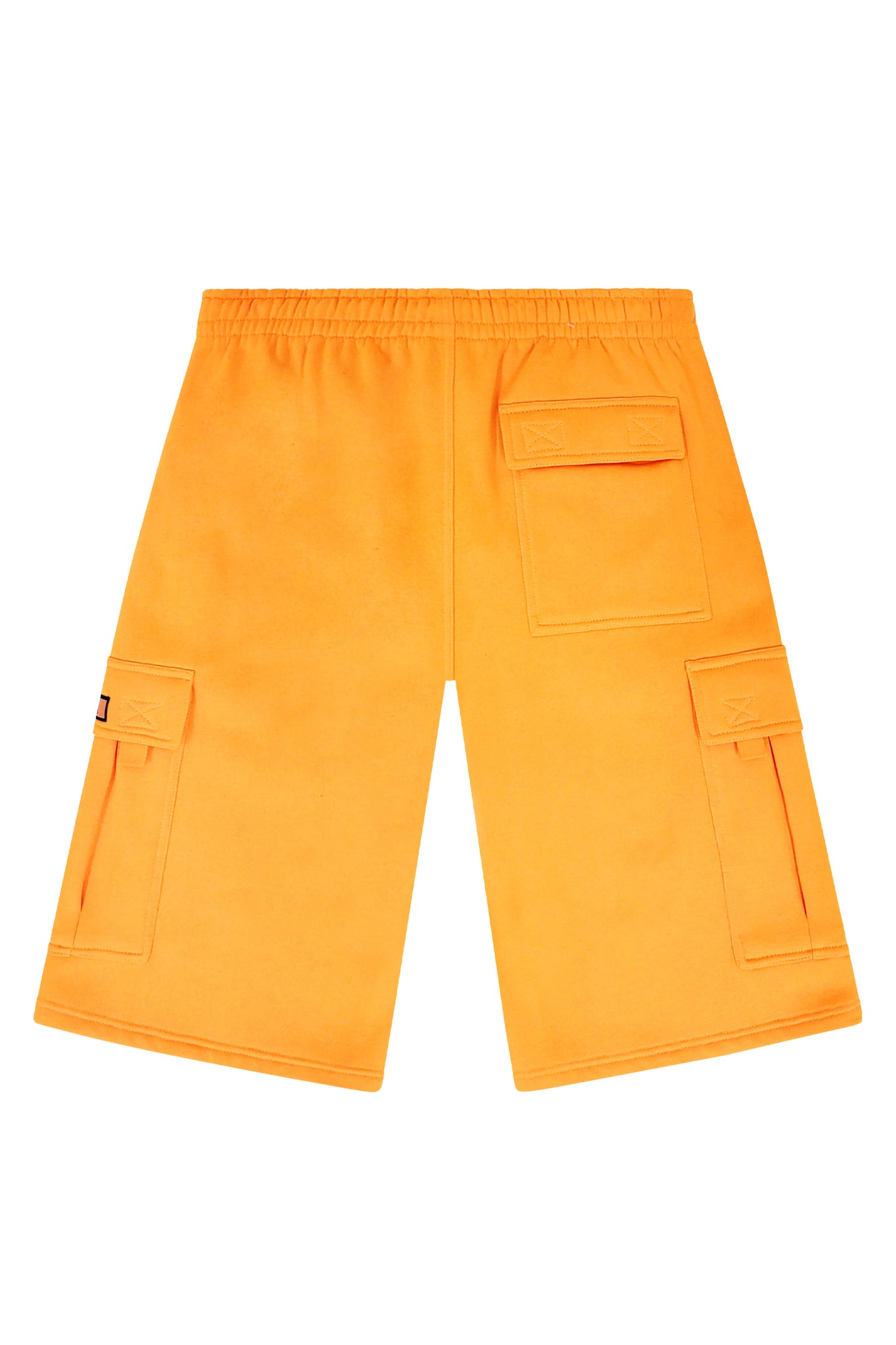 Baggy Fit Cargo Fleece Shorts