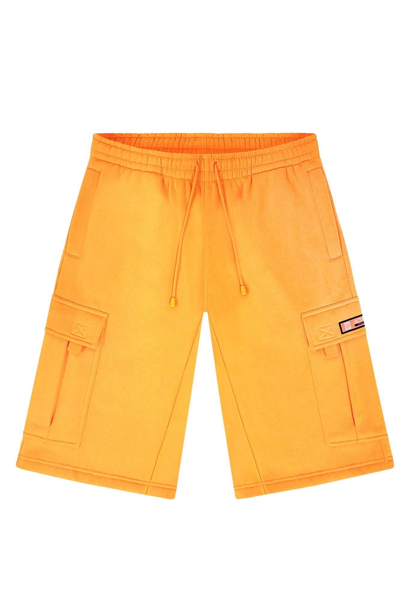 Baggy Fit Cargo Fleece Shorts