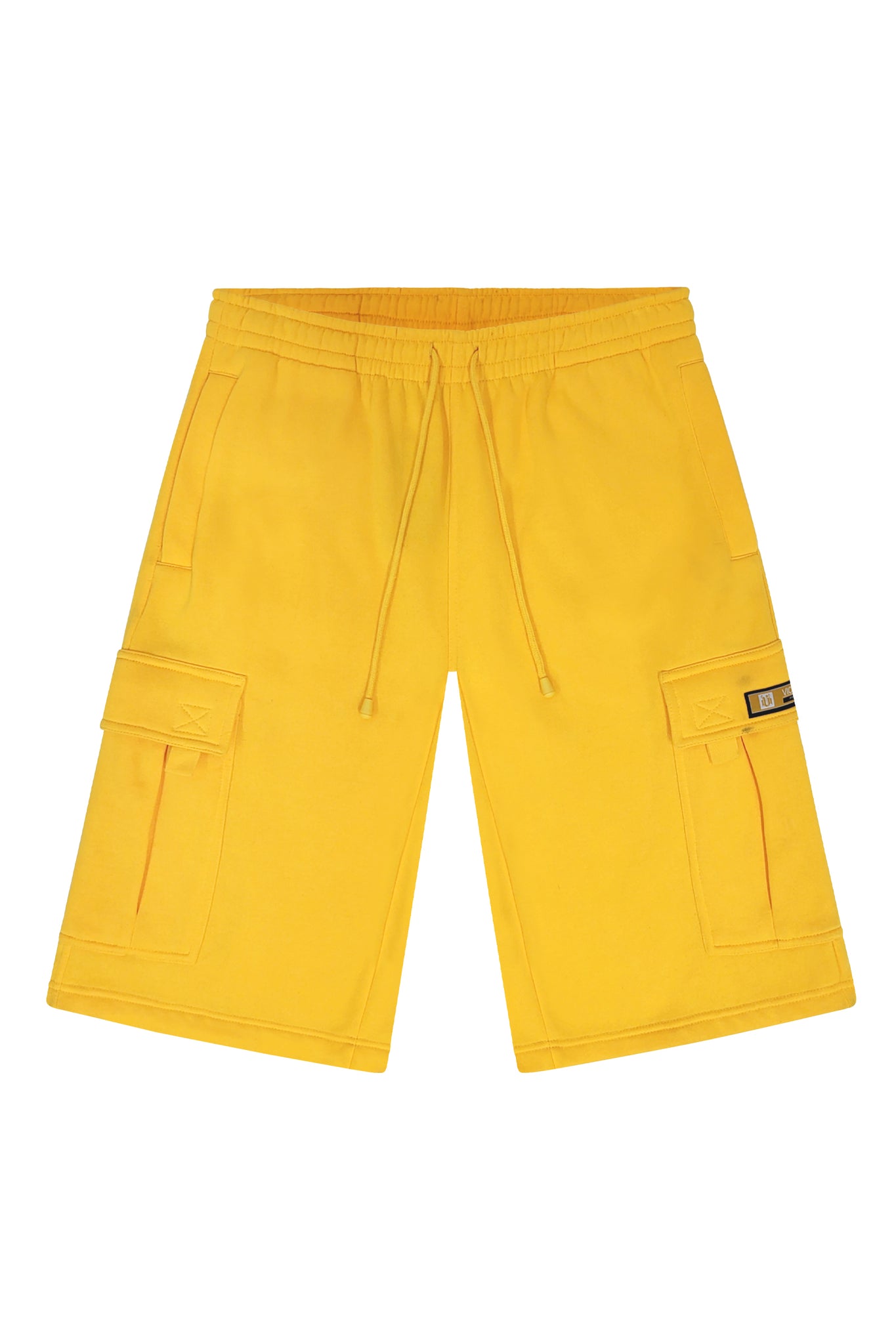 Baggy Fit Cargo Fleece Shorts