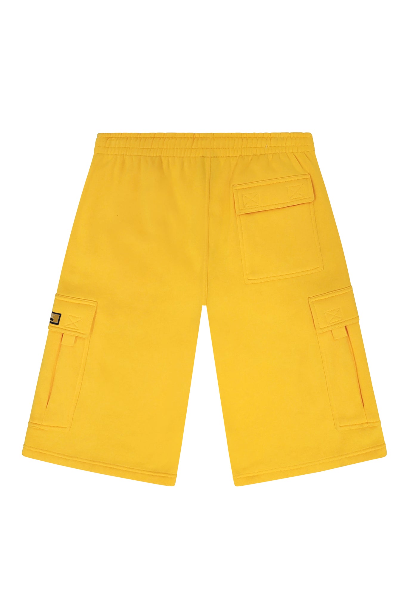 Baggy Fit Cargo Fleece Shorts