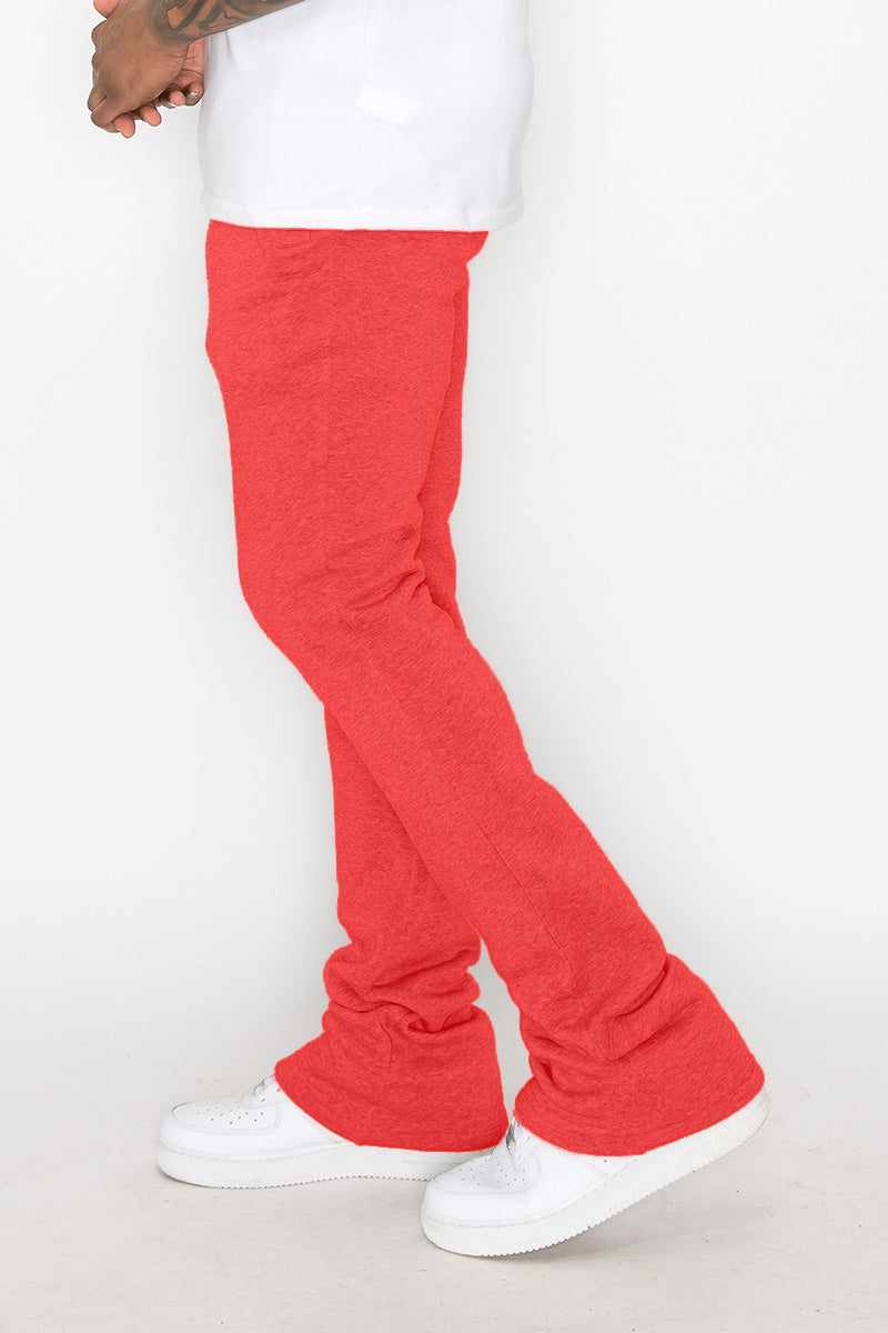 Flare Stacked fleece pants