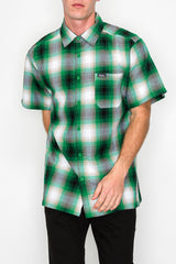 Plaid Short Sleeve Shirt