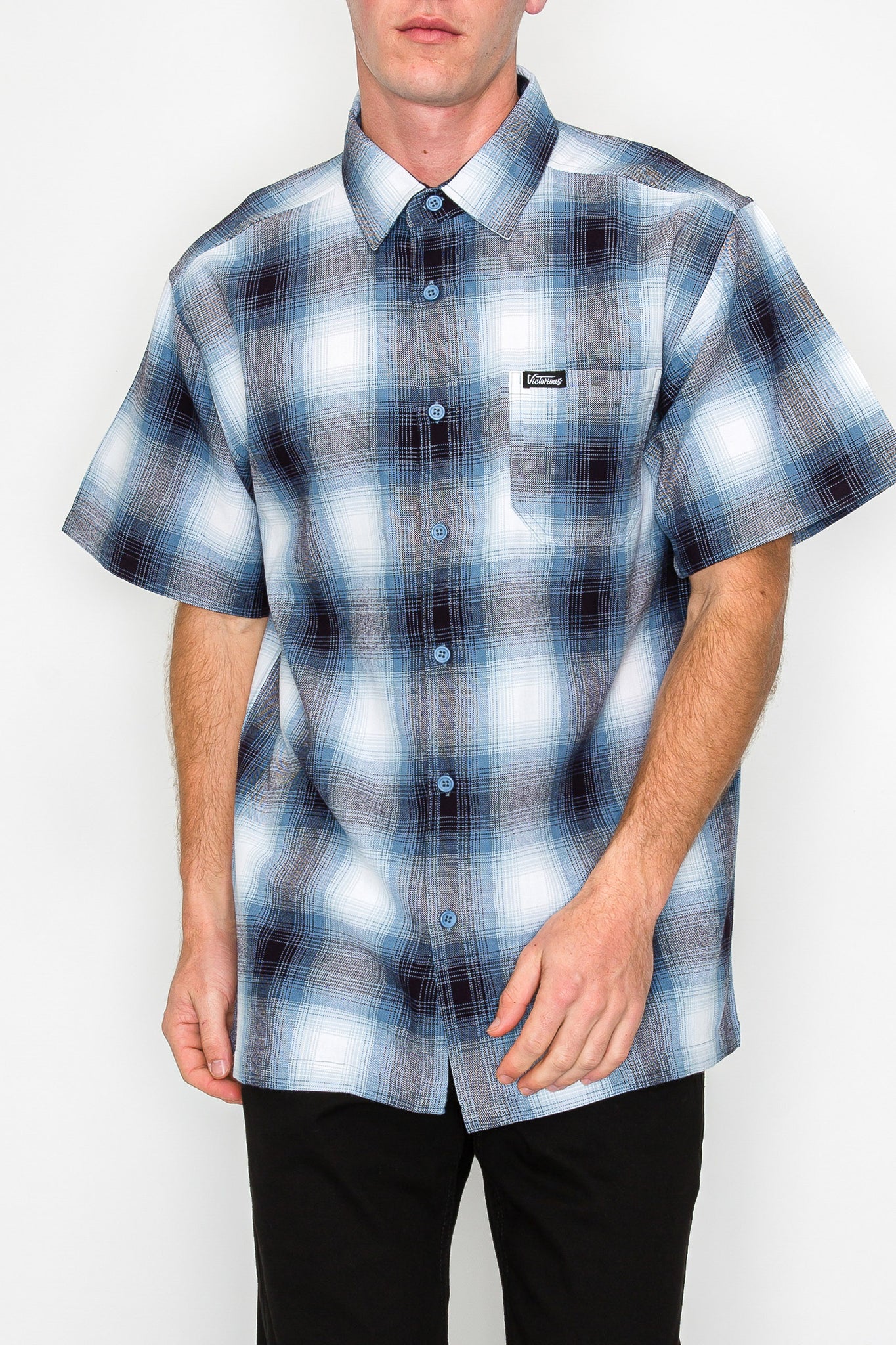 Plaid Short Sleeve Shirts - New Color Added