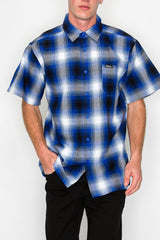 Plaid Short Sleeve Shirt