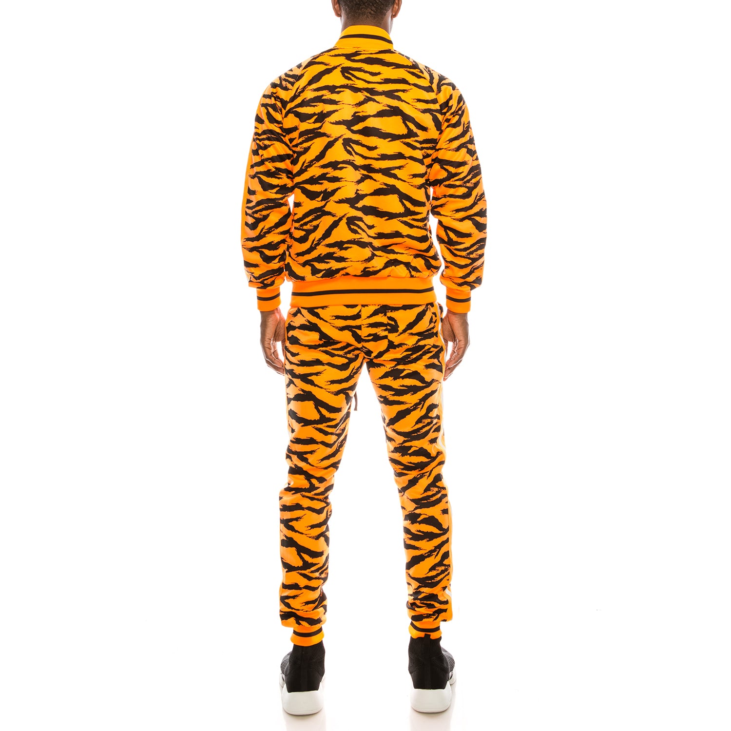 Reflective Tape Tiger Track Suits