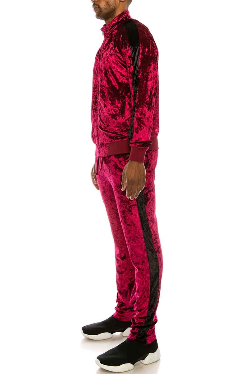 Velour Track Suit