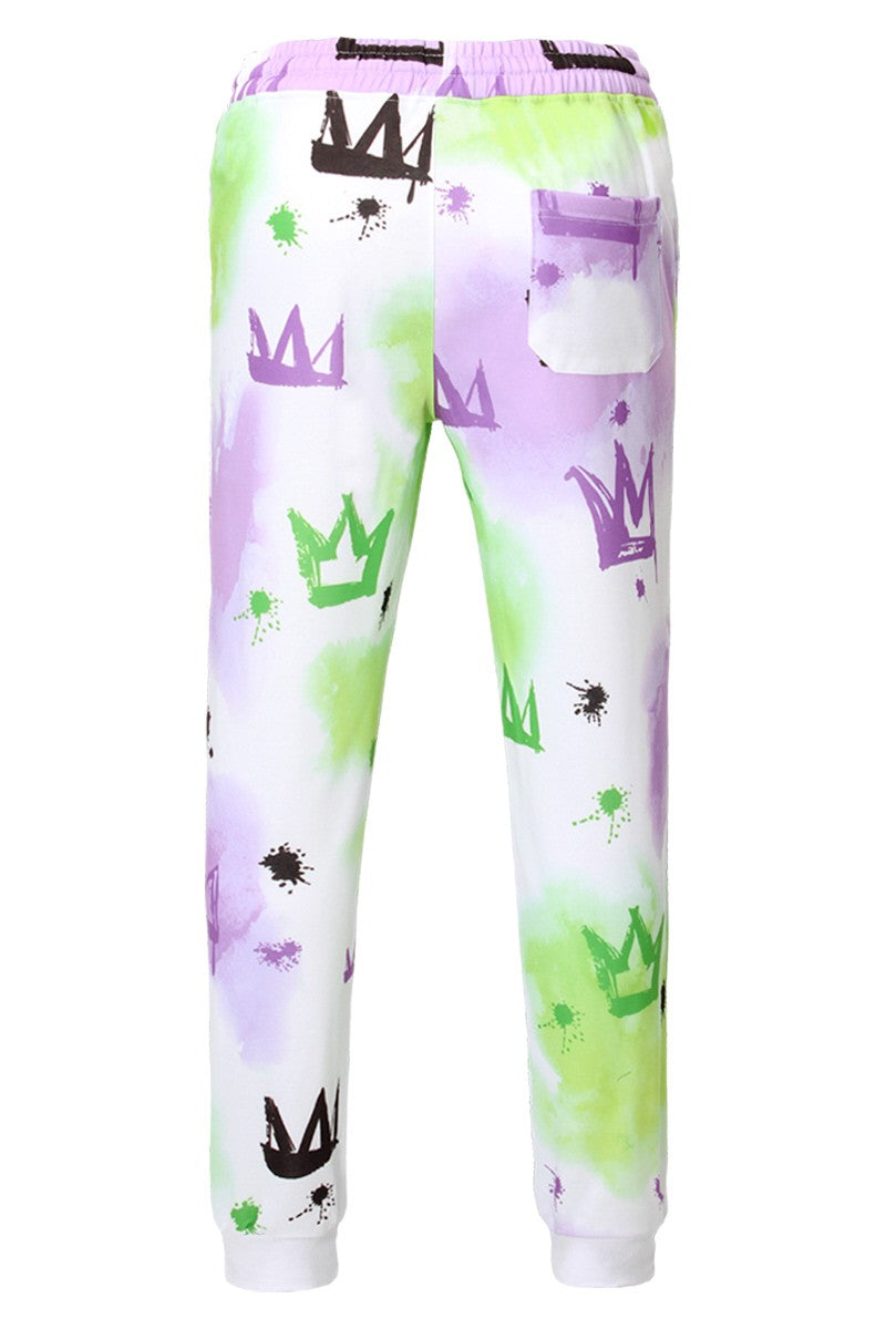 PAINT SPLATTER KING FLEECE SET