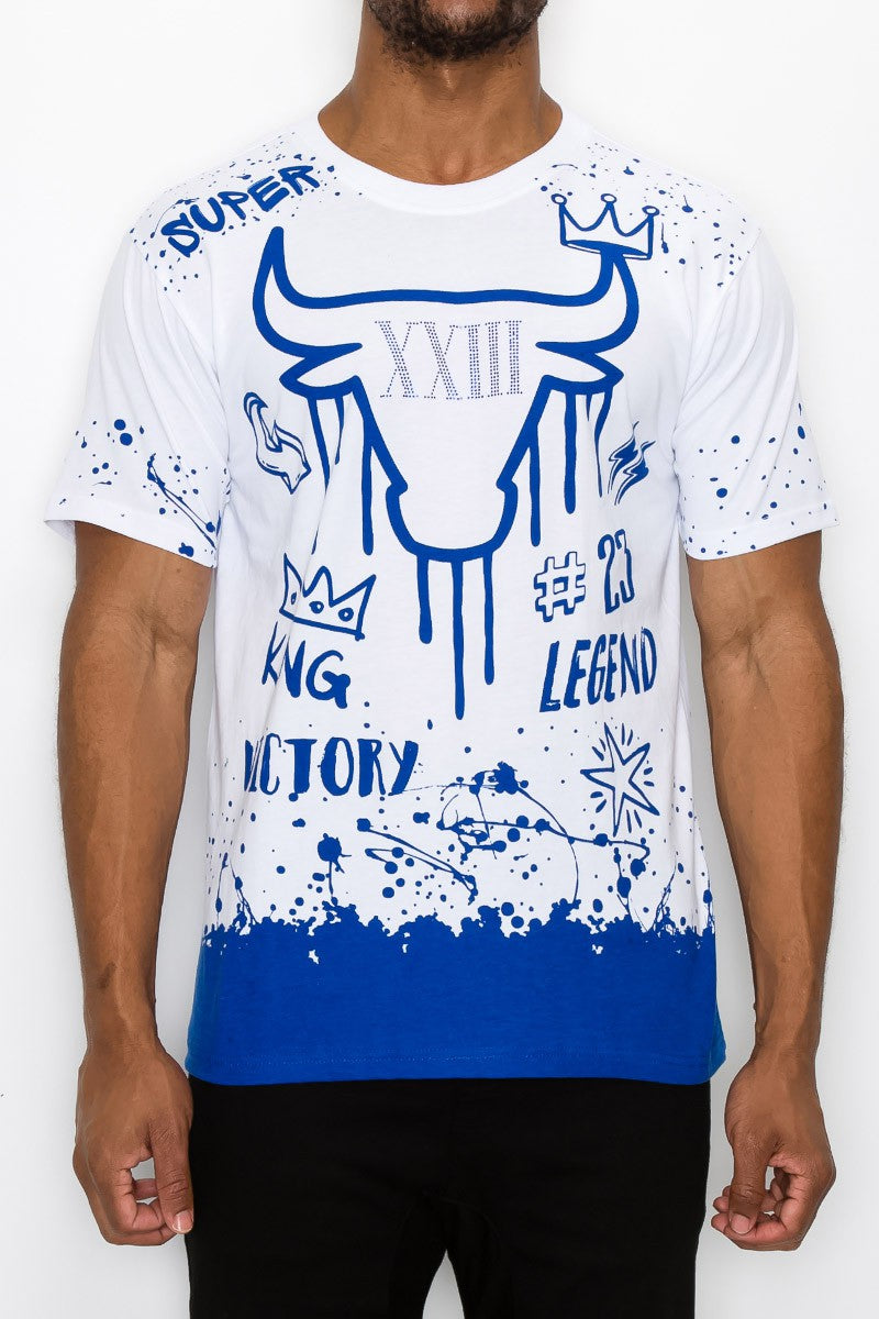 LEGEND GRAFFITI RHINESTONE T-SHIRTS
