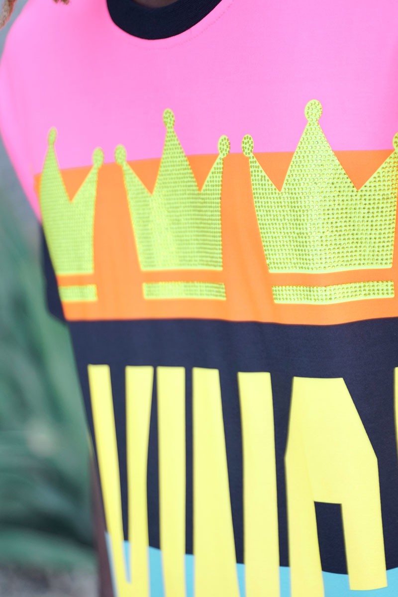 Color Block King T-shirts