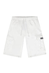RESTRICT Baggy Fit Cargo Fleece Shorts