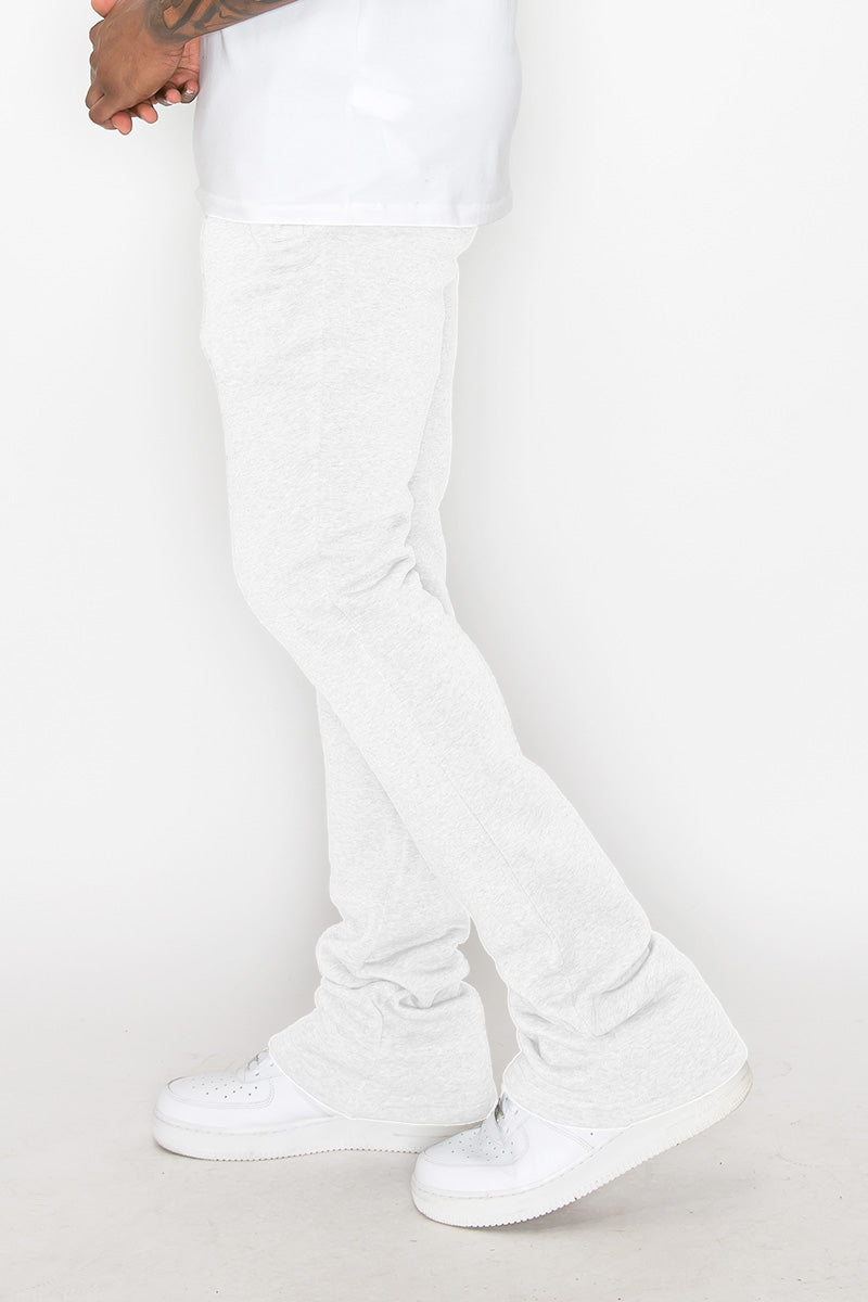Flare Stacked fleece pants