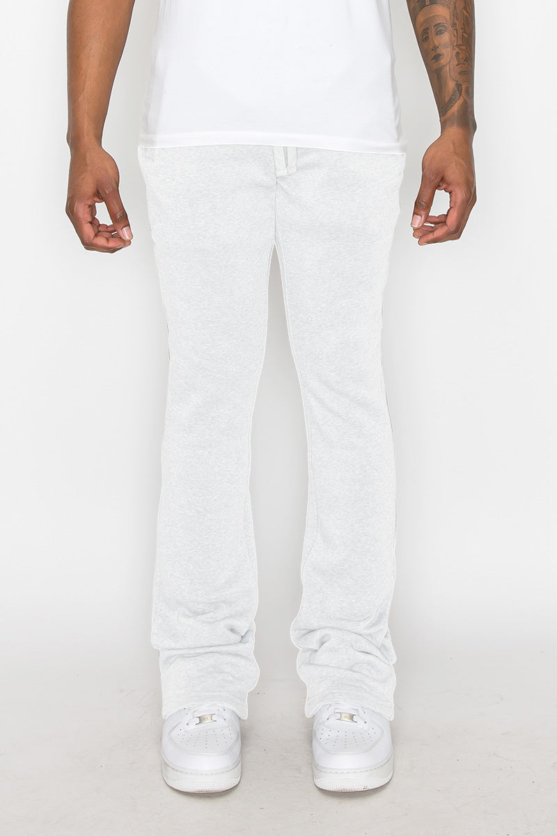 Flare Stacked fleece pants