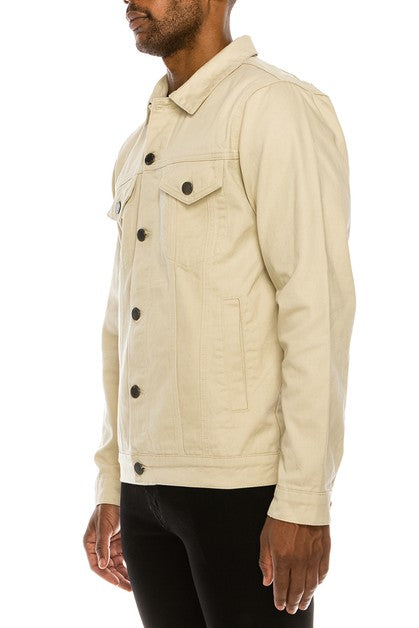 Essential Colored Denim Jacket