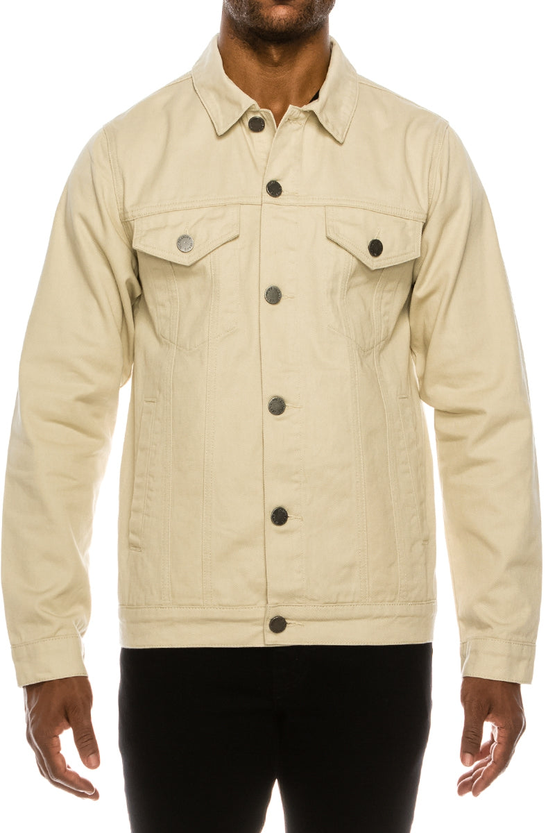 Essential Colored Denim Jacket