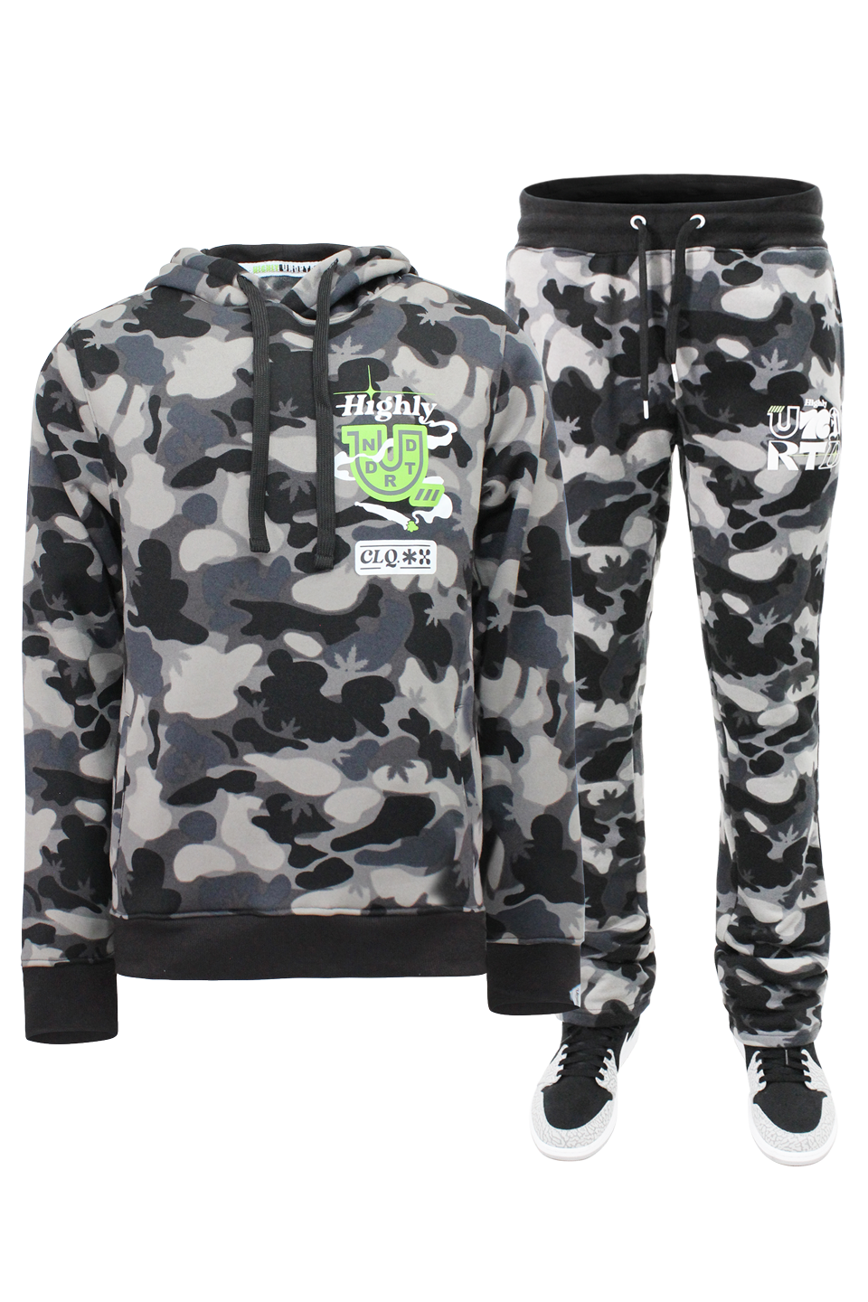 Undrtd Camo Fleece Set