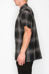Plaid Short Sleeve Shirt