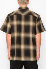 Plaid Short Sleeve Shirt
