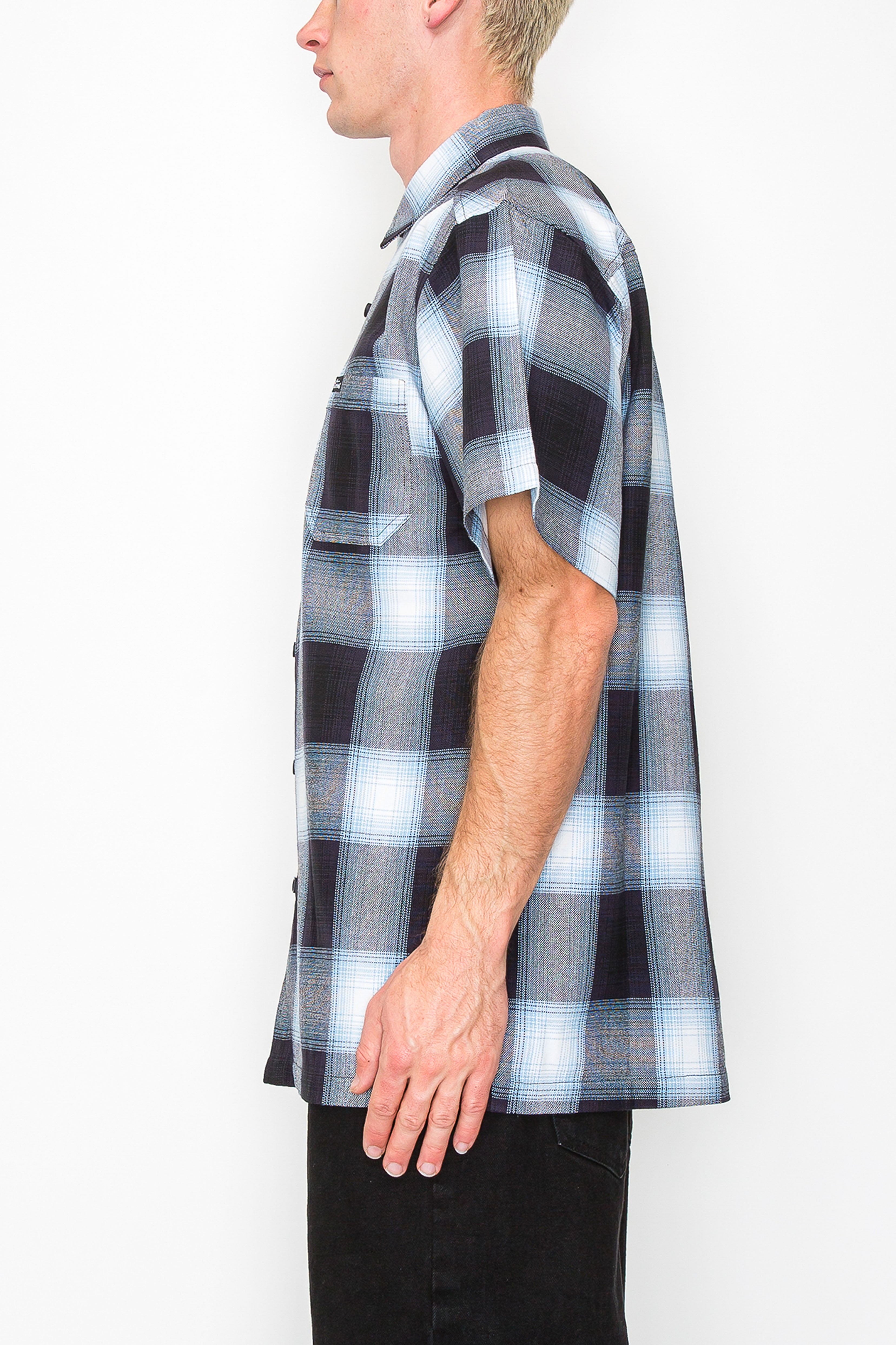 トップス WIND AND SEA Plaid pattern S/S shirt Plaid pattern S/S shirt – WIND AND SEA