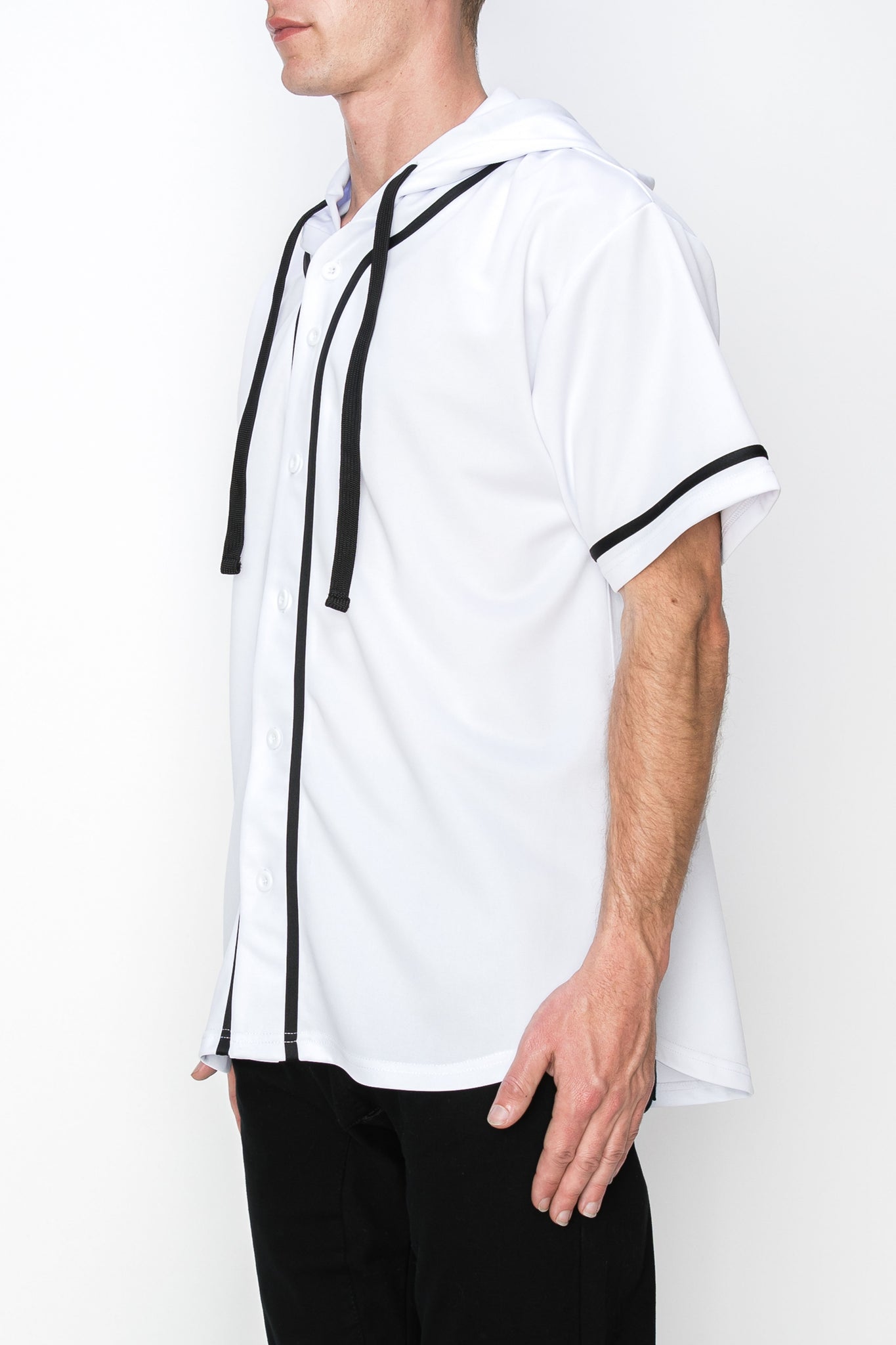 Hooded Baseball Jersey