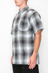 Plaid Short Sleeve Shirt