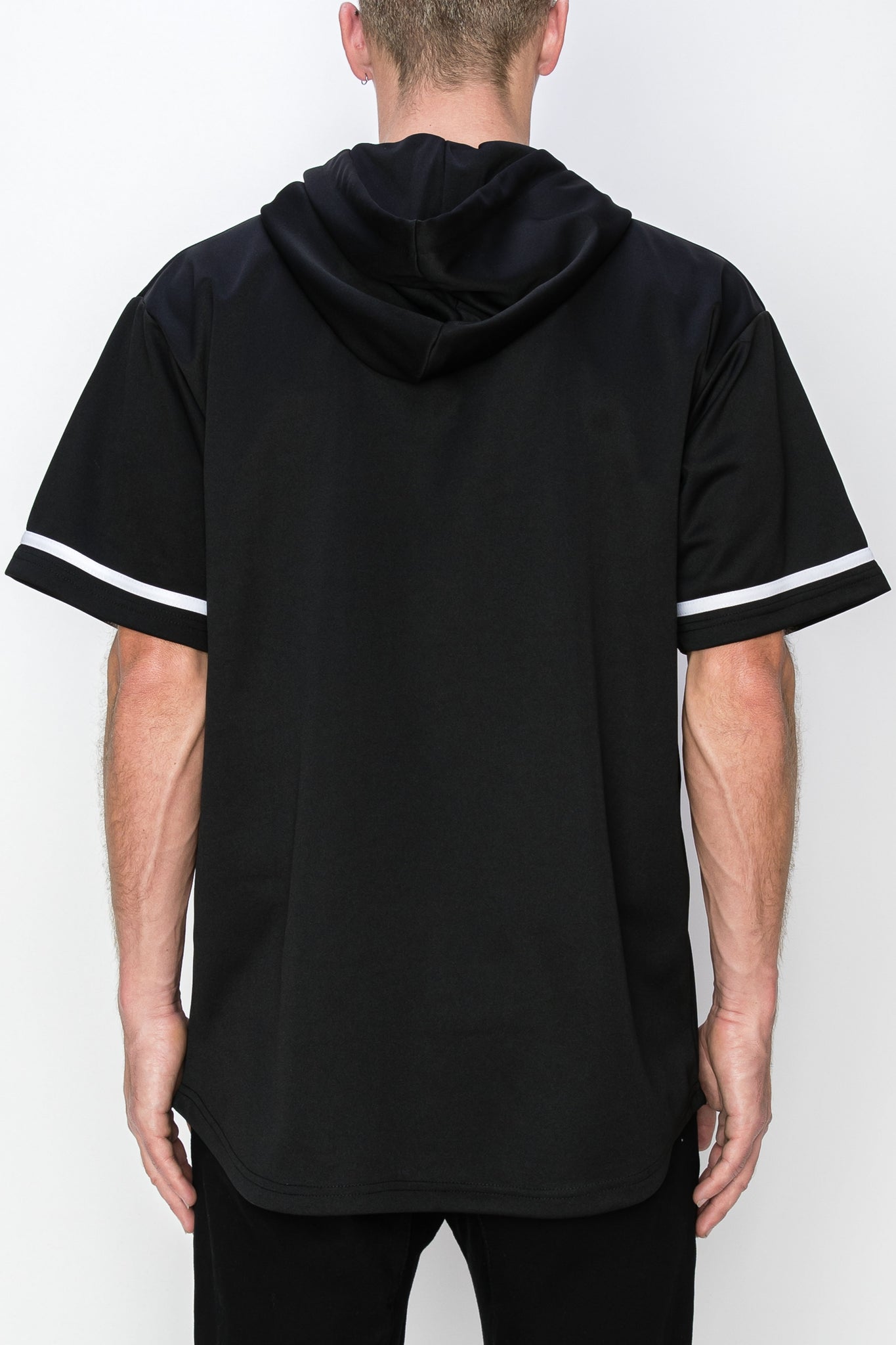 Hooded Baseball Jersey